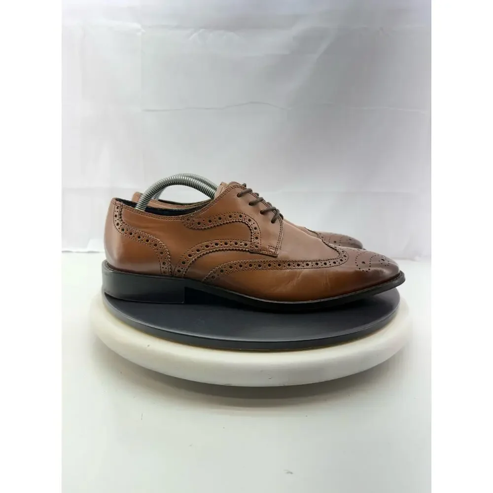 Florsheim Wingtip Mens Sz 9 Extra Extra Wide Brown‎ Leather Oxford 11428 Shoes